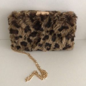 Pink Haley Animal Print Purse